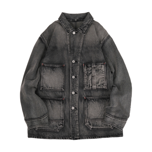 40s Vintage Coverall куртка_Beach черный