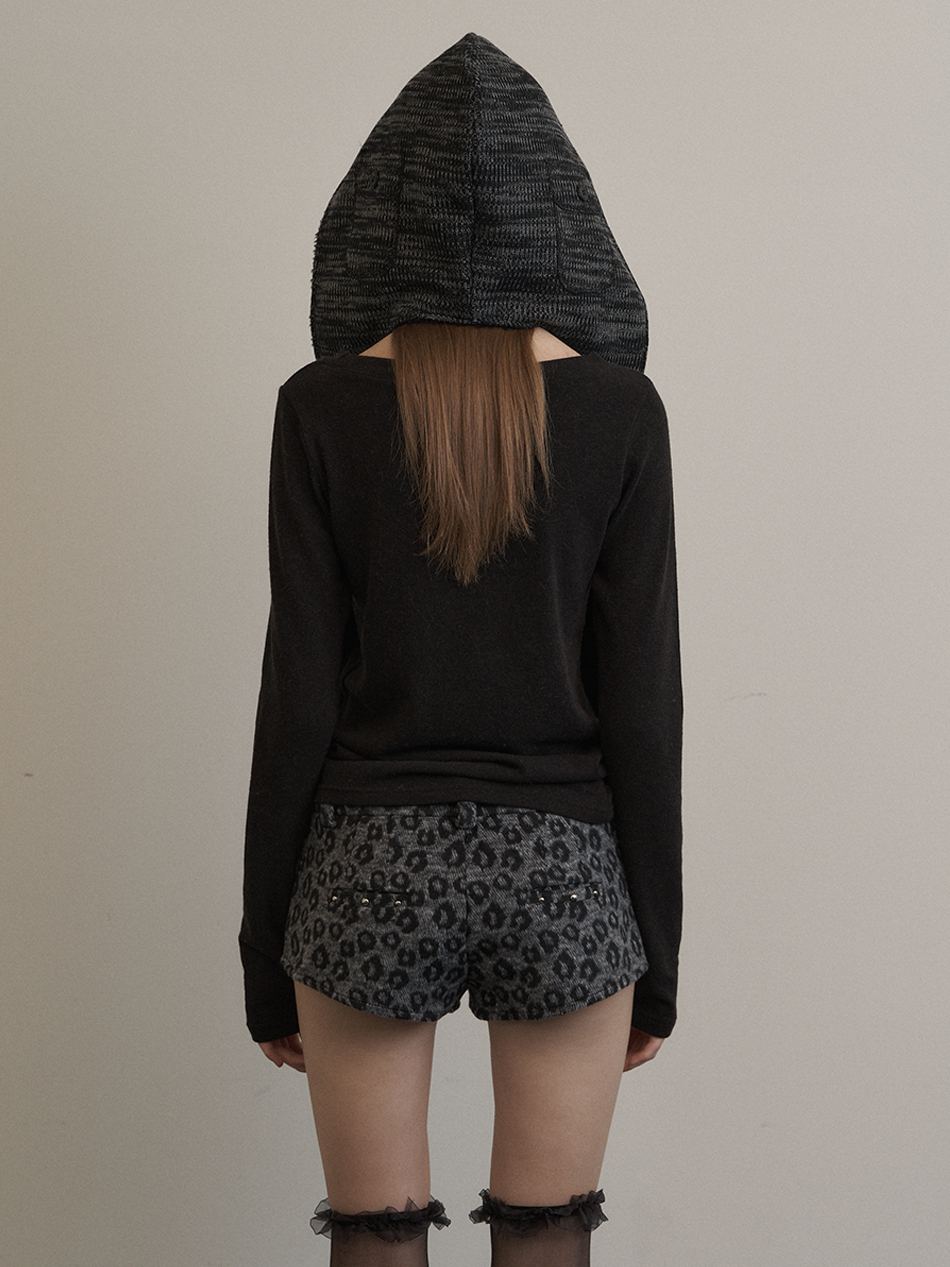 SETUP-EXE ★POCKET HOODIE MUFFLER MUSINSA | SETUPEXE POCKET HOODIE MUFFLER / BLACK