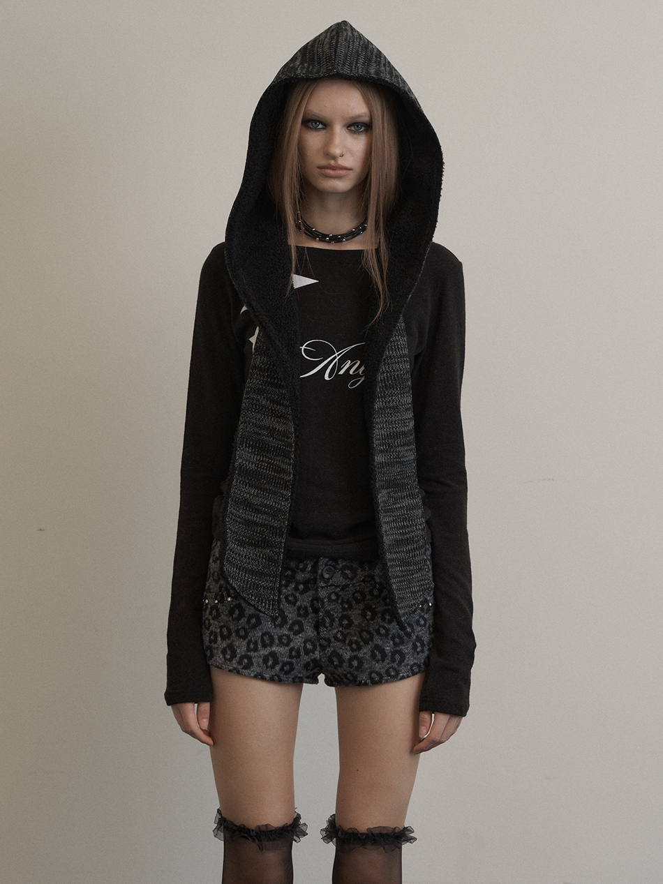 SETUP-EXE ★POCKET HOODIE MUFFLER MUSINSA | SETUPEXE POCKET HOODIE MUFFLER / BLACK
