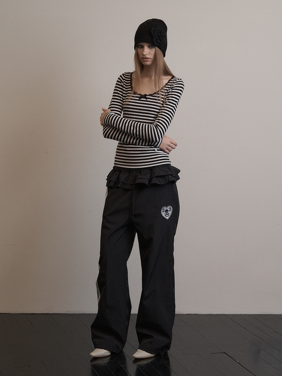パンツ SETUP-EXE FRILL SPORTY PANTS パンツ SETUP-EXE FRILL SPORTY PANTS SETUP-EXE】FRILL SPORTY