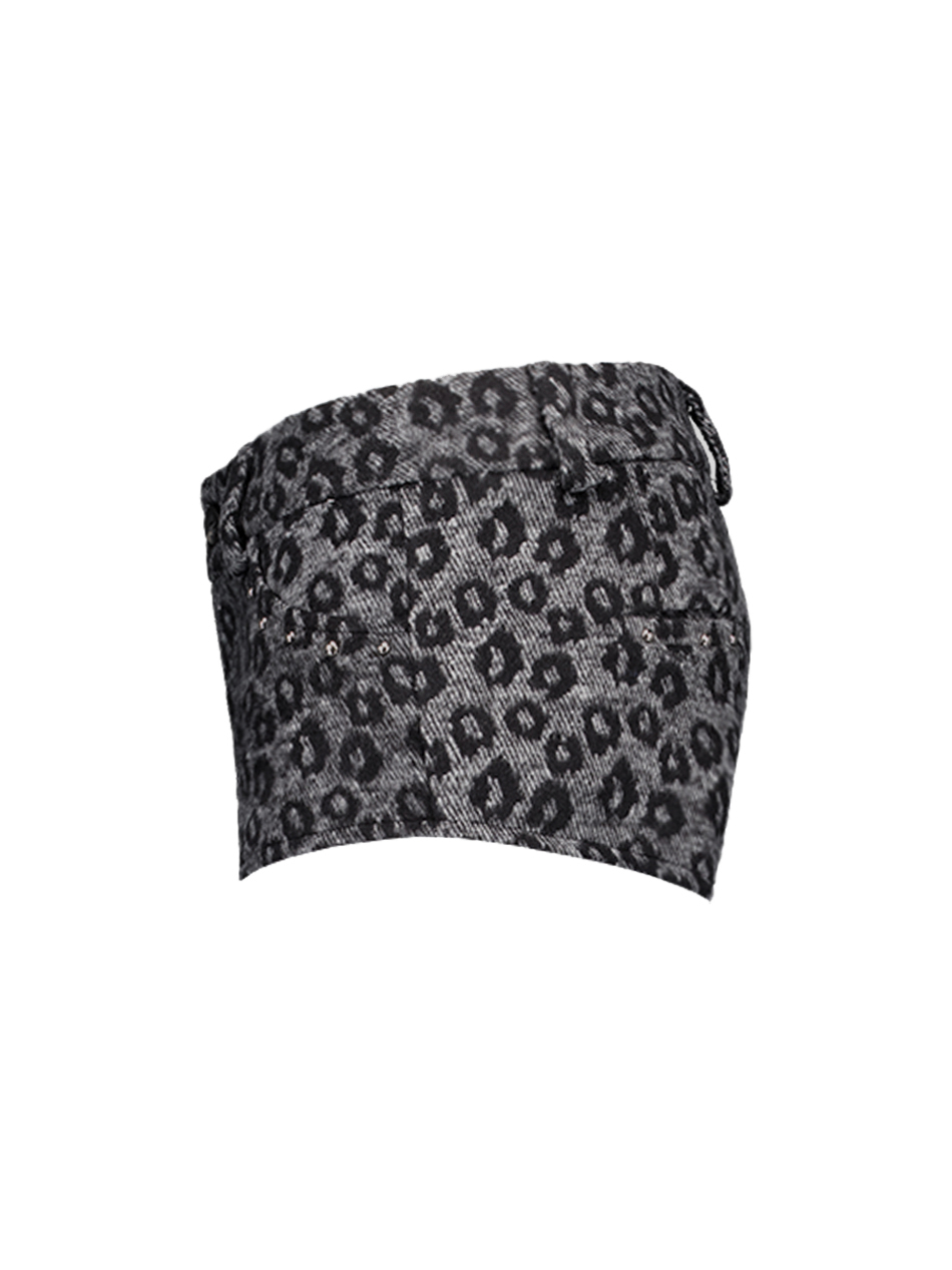 MUSINSA公式 | SETUP-EXE LEOPARD SHORT PANTS / CHARCOAL