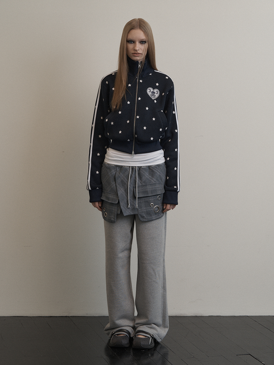 MUSINSA公式 | SETUPEXE STAR SPORTY ZIP-UP / NAVY