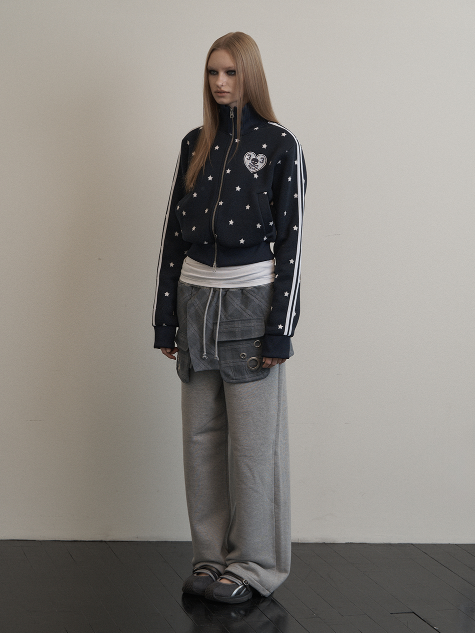 MUSINSA公式 | SETUPEXE STAR SPORTY ZIP-UP / NAVY