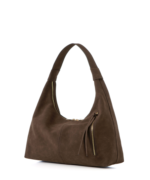 LUNE - SUEDE DARK BROWN