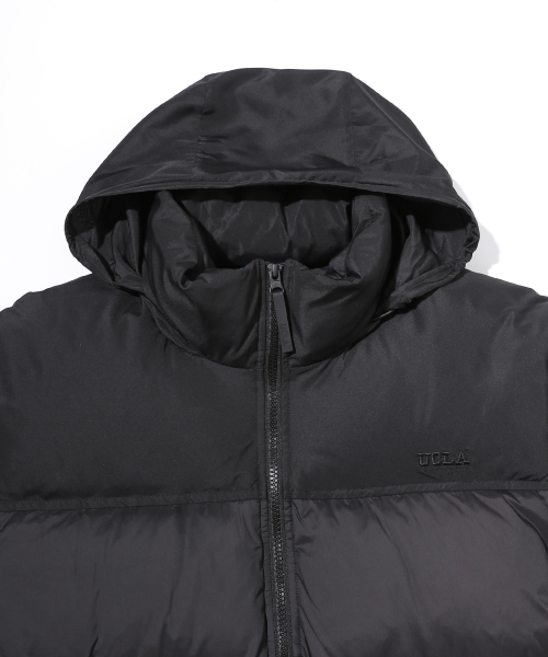 Пуховик унисекс куртка куртка Alpha Light Block Short Down [BLACK](UABDO83)
