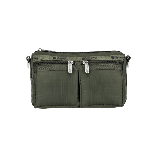 Сумка Dark Olive E/W Double Pocket Crossbody [1209.LA60]