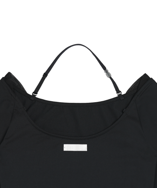 i:e Fluid Longsleeve T-shirt 01 / черный