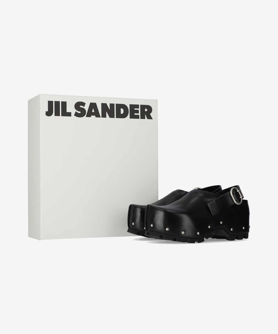 ★正規品★Jil Sander★ Clog Mule Black J44WY0005P4942001 MUSINSA | JIL SANDER Clog Mule - Black / J44WY0005P4942001