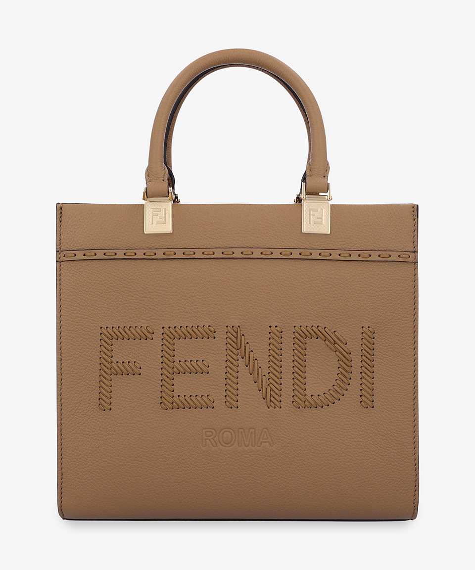 MUSINSA | FENDI Small Fendi Sunshine Tote Bag - Cappuccino
