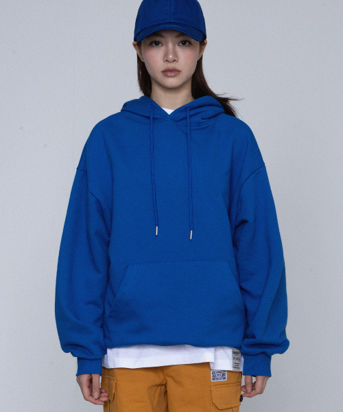 [UNISEX] Худи Side Hood Flower (Cobalt Blue)