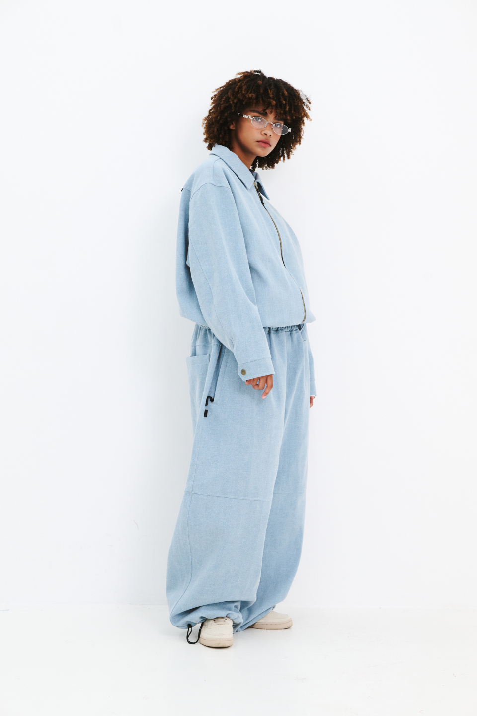 美品！BSRABBIT Drink Sexy Super Wide Pants MUSINSA公式 | BSRABBIT Drink Sexy RM Super Wide Pants DCB Black