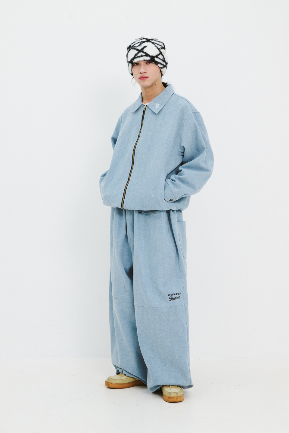 美品！BSRABBIT Drink Sexy Super Wide Pants MUSINSA | BSRABBIT Drink Sexy New Super Wide Heavy Cotton