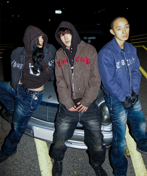 Куртка X Thug Club Washed Eisenhower Black