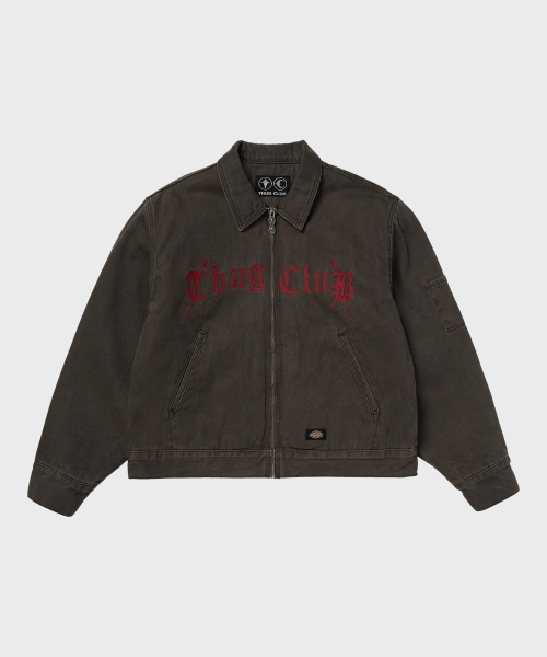 Куртка X Thug Club Washed Eisenhower Brown