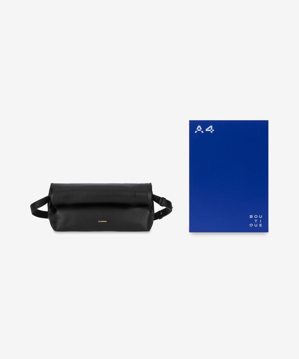 ◇Jil Sander◇ Small roll-up cross bag black J08WG0044P72170 Jil Sander Rollup Crossbody Small Bag | Shopbop