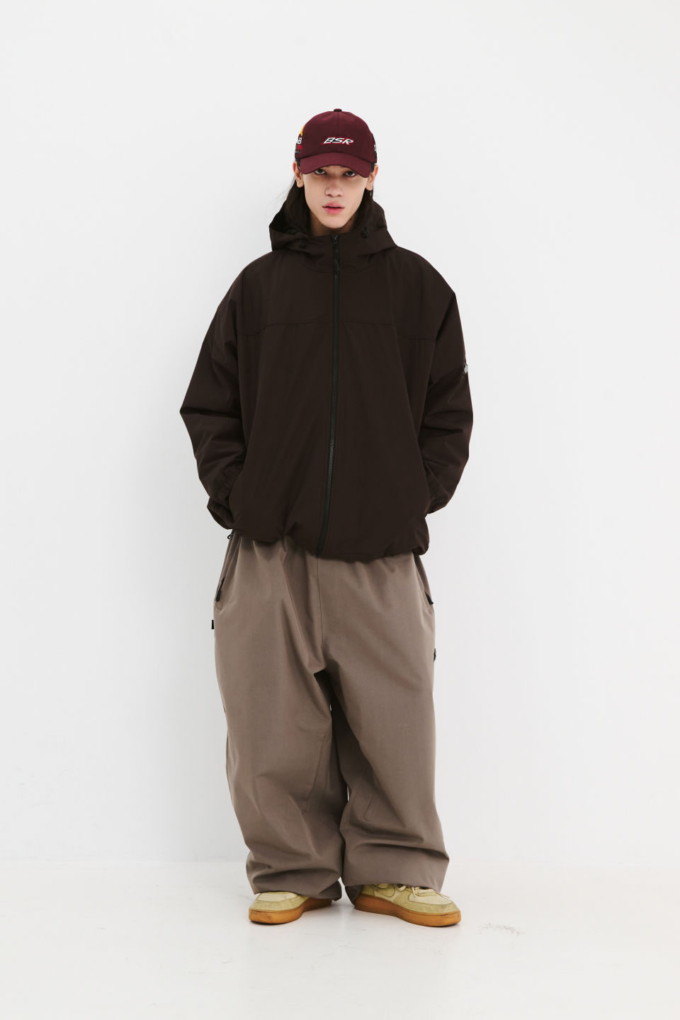 BS rabbit スーパーワイドパンツ BSRABBIT 22 スーパーワイドパンツ