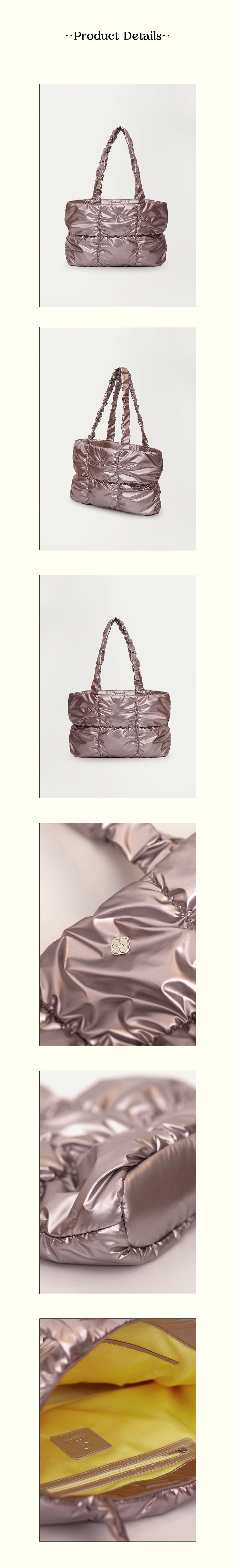 MUSINSA | HEEARI Rosie shirring padded shoulder bag_Lilac MUSINSA | HEEARI Rosie shirring padded shoulder bag_Lilac