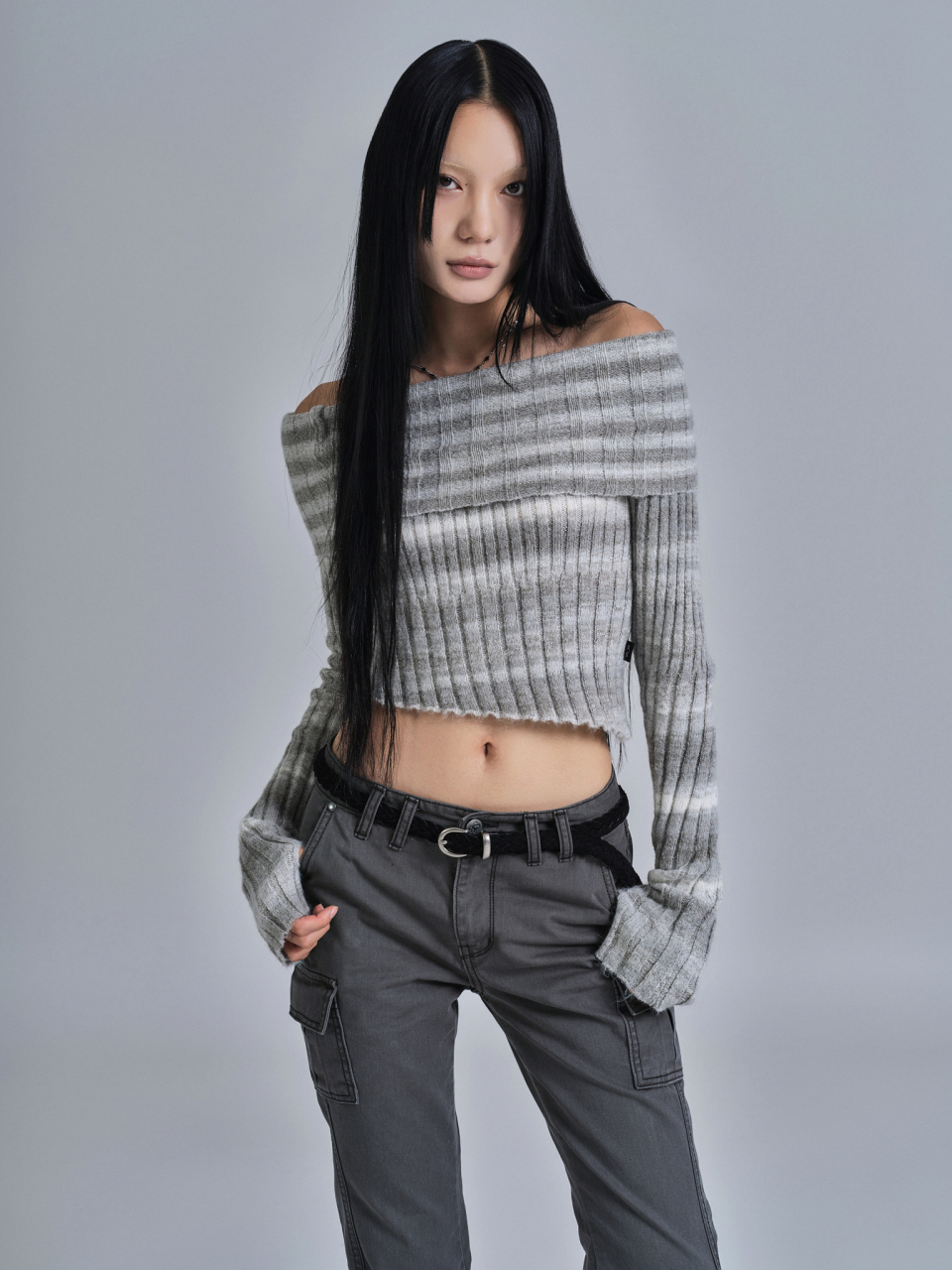 ason(アズオン) MINUTES CARGO PANTS CHARCOAL Azon Zed Cargo