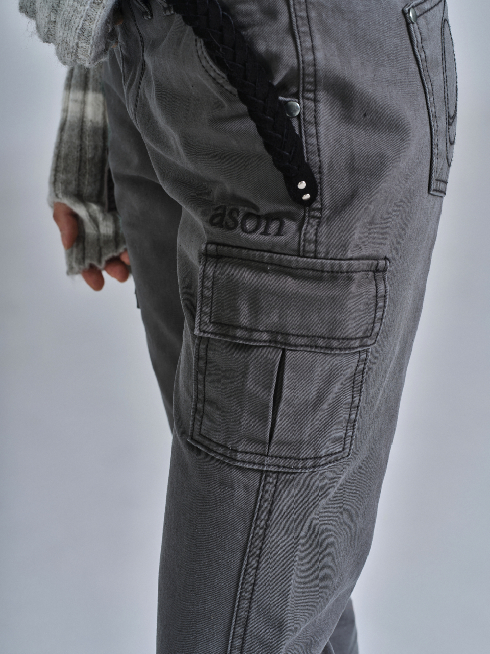 【新品未使用】ASON アズオン MINUTES CARGO PANTS Cinq à Sept Jenson Satin Cargo Pants | Saks Fifth Avenue