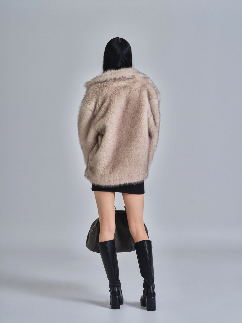 MUSINSA | ASON BIBI FUR JACKET / IVORY