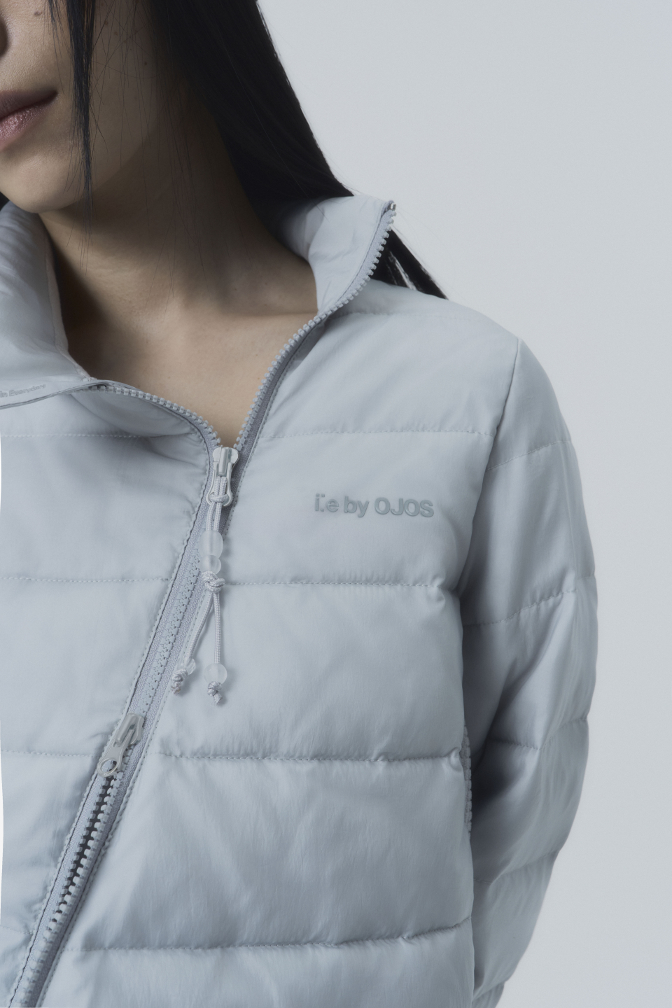 MUSINSA | OJOS i:e Air Padded Jacket 01 / Light Grey