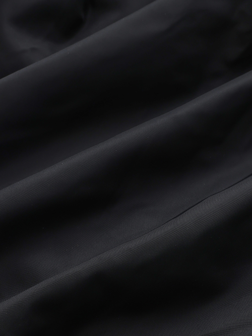 Укороченный бомбер с капюшоном (Black)