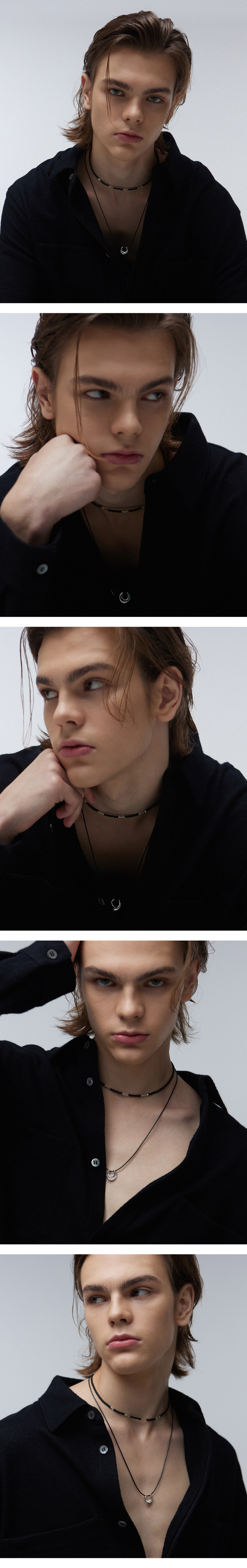 모스코드 목걸이