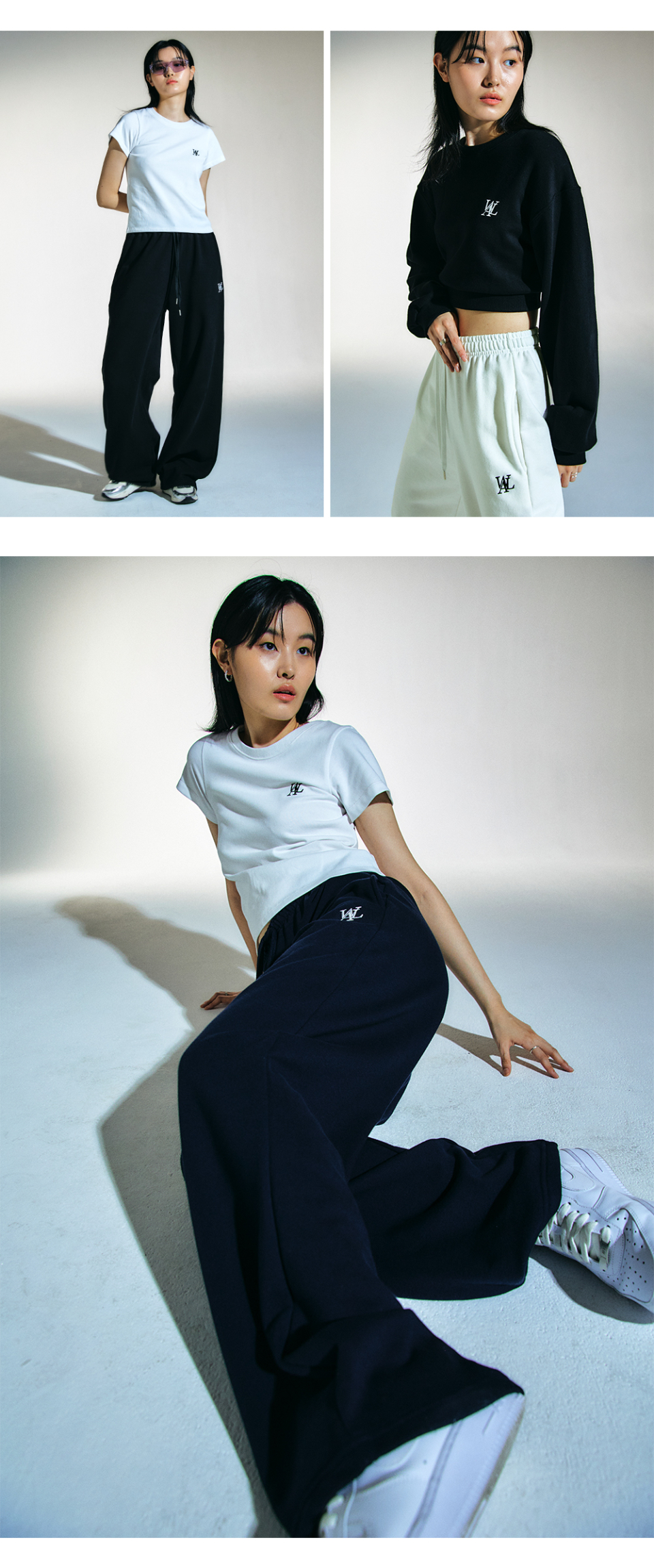 ☆送料・関税込☆WOOALONG★Signature summer relax pants★ WOOALNOG Signature relax half pants / ウアロン シグネチャー