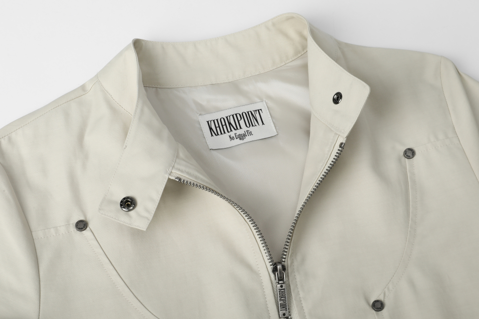 카키포인트(KHAKIPOINT) Rivet Cotton Jacket (beige) - 사이즈 & 후기