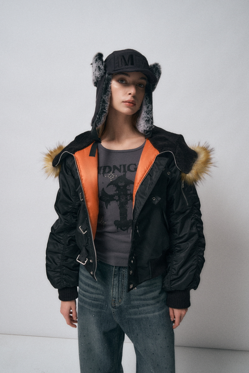 ● MIDNIGHT MOVE ● Buckle Jumper MUSINSA | MIDNIGHT MOVE buckle jumper [black]