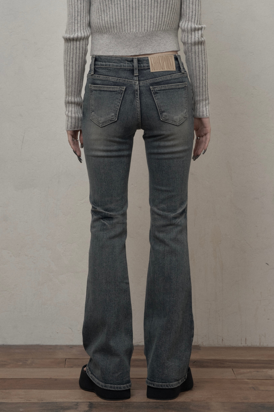 送料/関税込 ●KHAKIPOINT● Basic Bootcut Jeans MUSINSA公式 | KHAKIPOINT Basic Bootcut Jeans (blue)