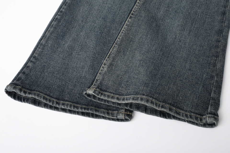 MUSINSA | KHAKIPOINT Basic Bootcut Jeans (blue)