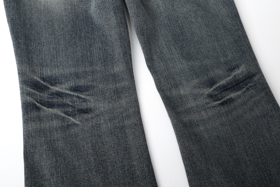 MUSINSA | KHAKIPOINT Basic Bootcut Jeans (blue)