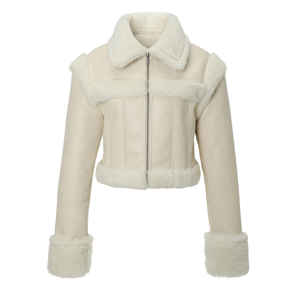 【KHAKIPOINT】 Fur MUSTANG ( IVORY)★韓国発★★早い者勝ち MUSINSA公式 | KHAKIPOINT Stitch Fur Mustang (ivory)