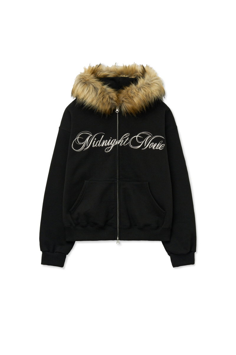 【MIDNIGHT MOVE】 ov damage hood zip up /追跡付 MUSINSA | MIDNIGHT MOVE hair hood zip up [black]