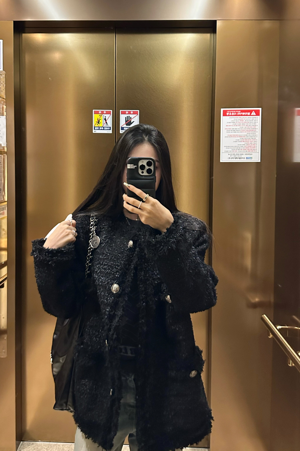 【KHAKIPOINT】Antique Tweed Jacket (black) MUSINSA | KHAKIPOINT Antique Tweed Jacket (black)