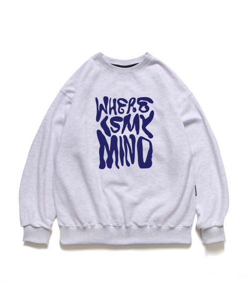 Черный свитшот MIND CREWNECK BLACK