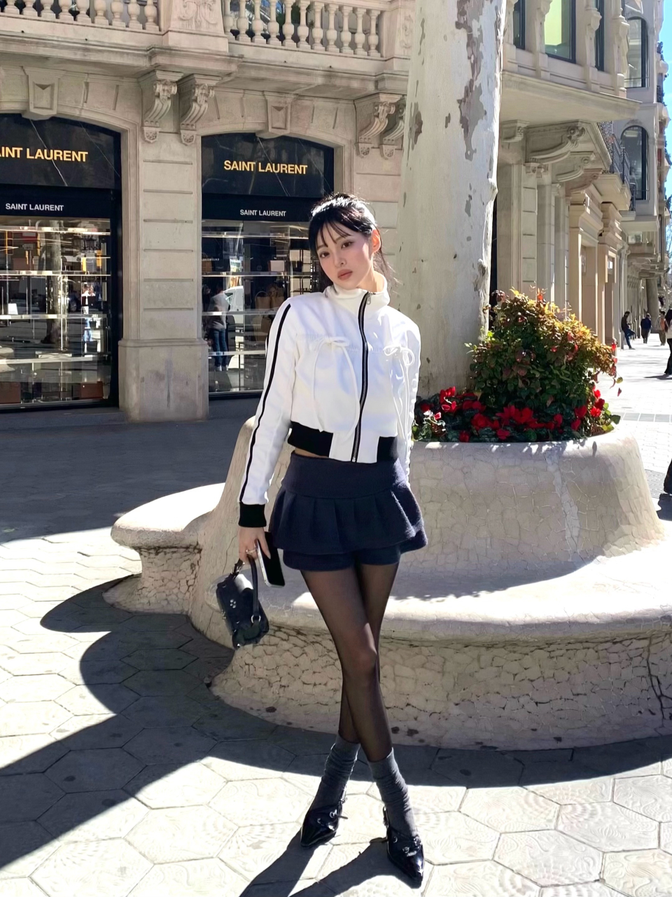 Tie Ribbon Track Top (ivory) 상세 이미지 2