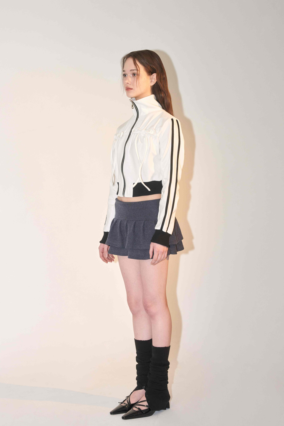 Tie Ribbon Track Top (ivory) 상세 이미지 17