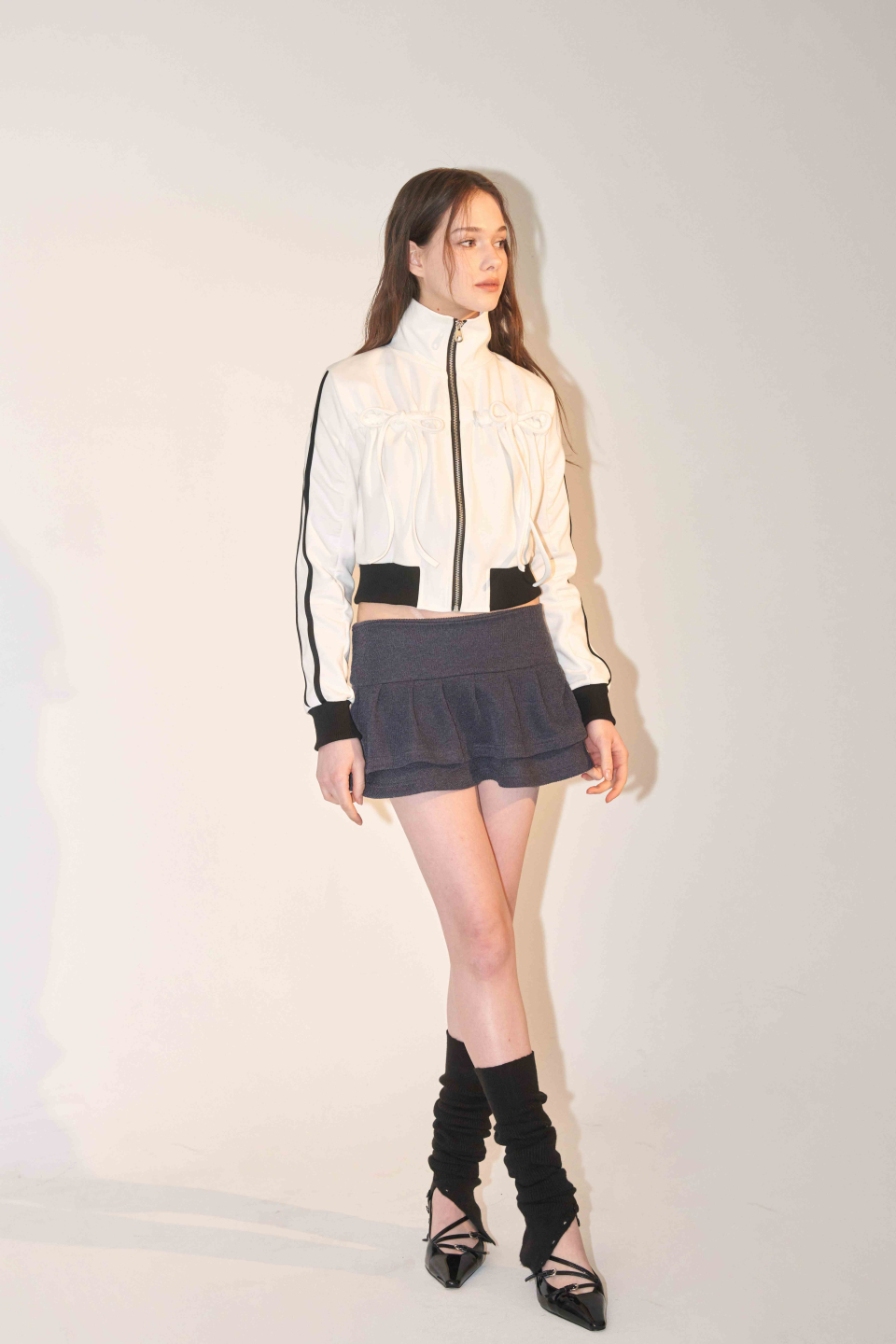 Tie Ribbon Track Top (ivory) 상세 이미지 20
