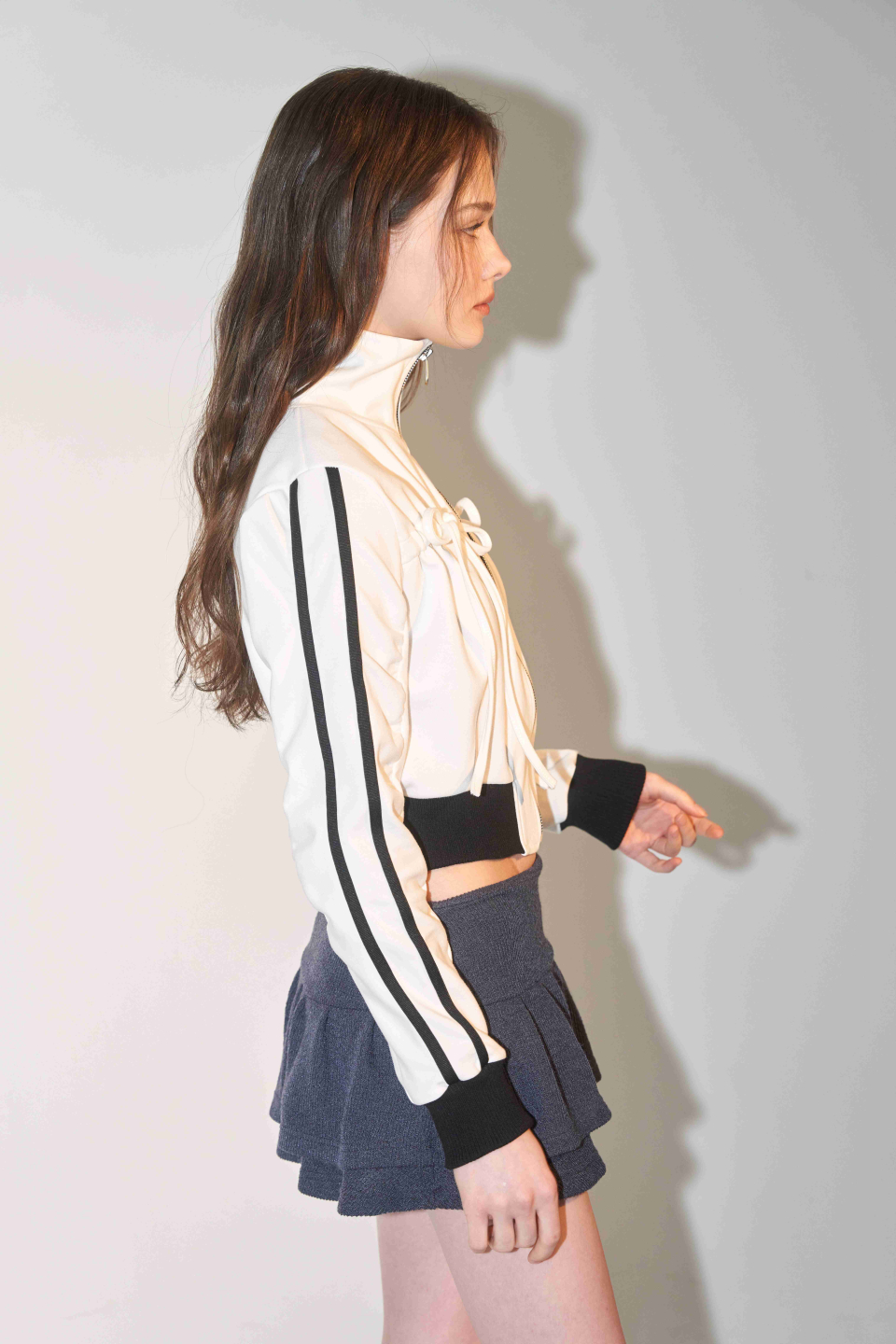 Tie Ribbon Track Top (ivory) 상세 이미지 15