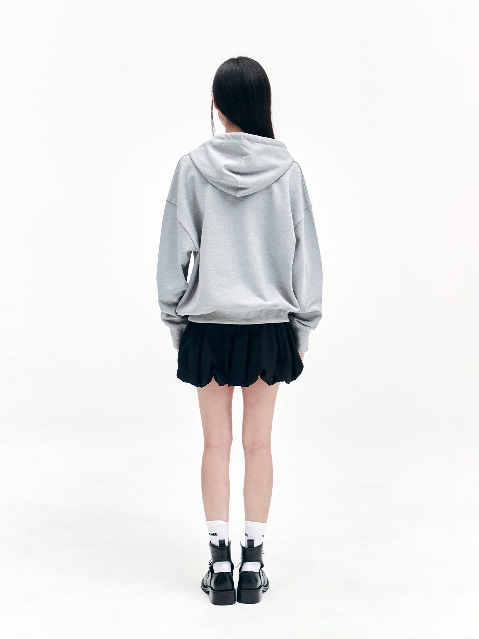 トップス YOUHEE RIBBON HOODIE / charcoal MUSINSA | YOUHEE YOUHEE RIBBON HOODIE CHARCOAL