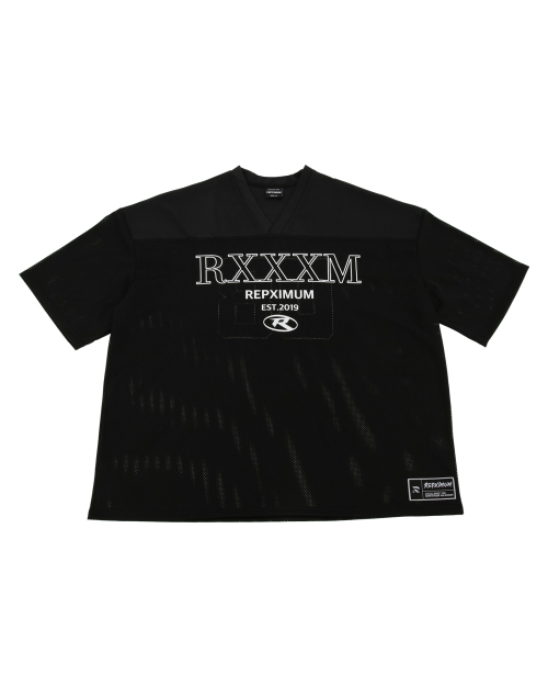 Оверсайз регби-джерси из cool mesh RXXXM (4Colors)
