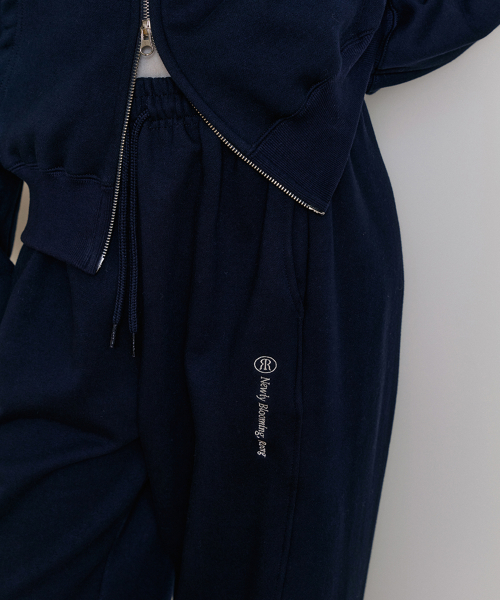 REORG DAILY NEEDLEWORK JOGGER брюки тёмно-синий