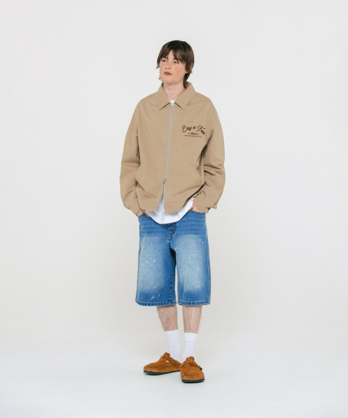 EASY AND FREE хлопок IKE JACKET-BEIGE