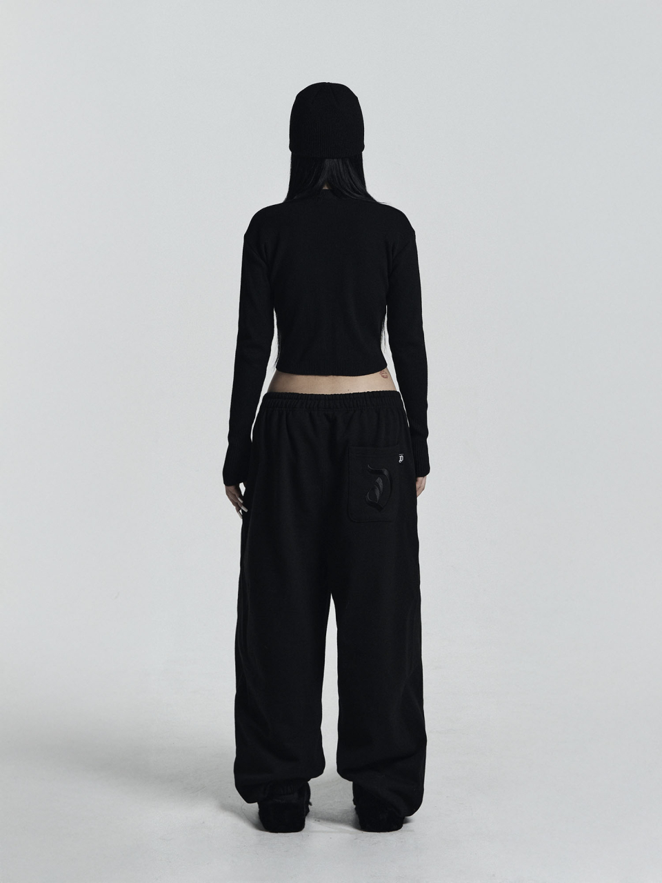 ★ODOR★ Molly wide jogger in grey P0000FRW MUSINSA | ODOR Molly wide jogger in black