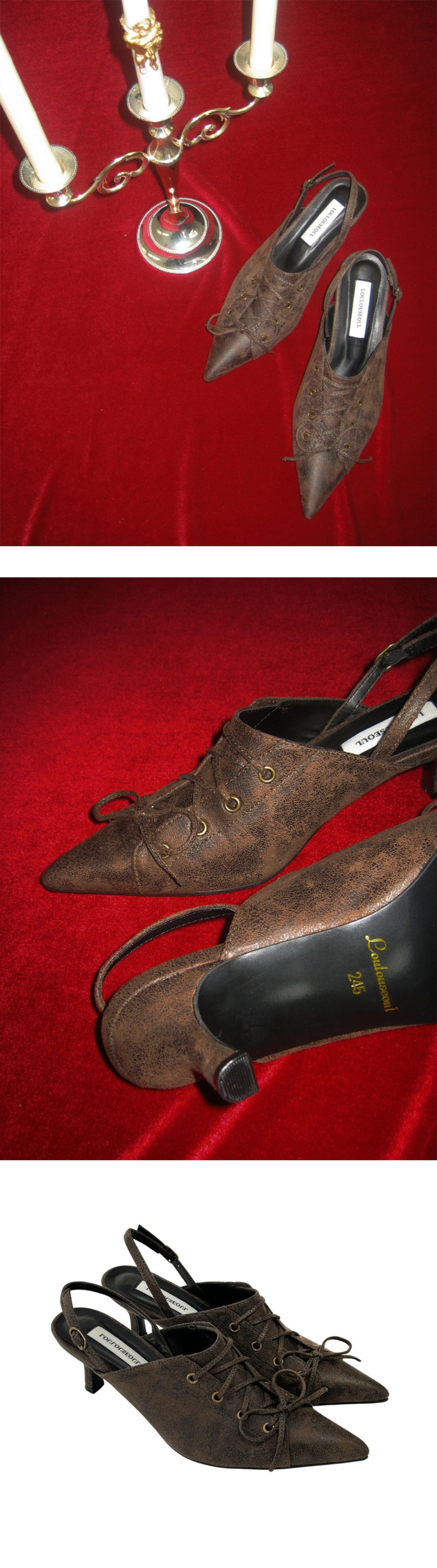 【Loulouseoul】Boggy Slingback Loulouseoul】Boggy Slingback (Loulouseoul/パンプス