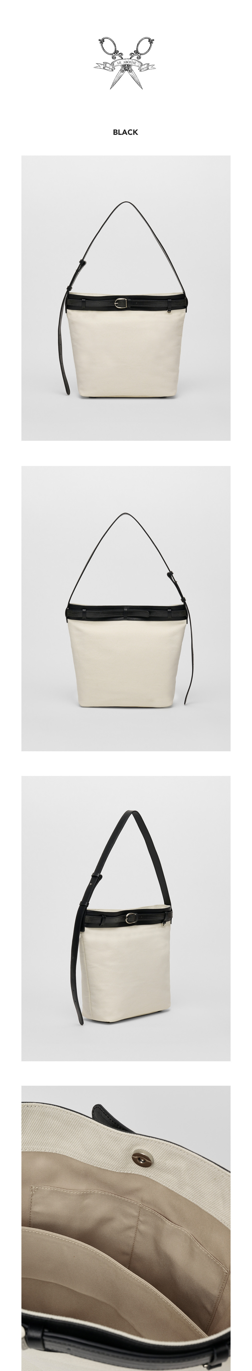 ●LE ABONNE● MODS CANVAS BAG2colors AB2435BG002M MUSINSA | LE ABONNE MODS CANVAS BAG_2colors