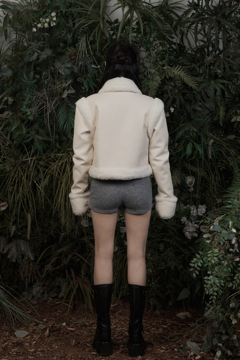 ◇KHAKIPOINT◇ Stitch Fur Mustang ivory MUSINSA | KHAKIPOINT Stitch Fur Mustang (ivory)