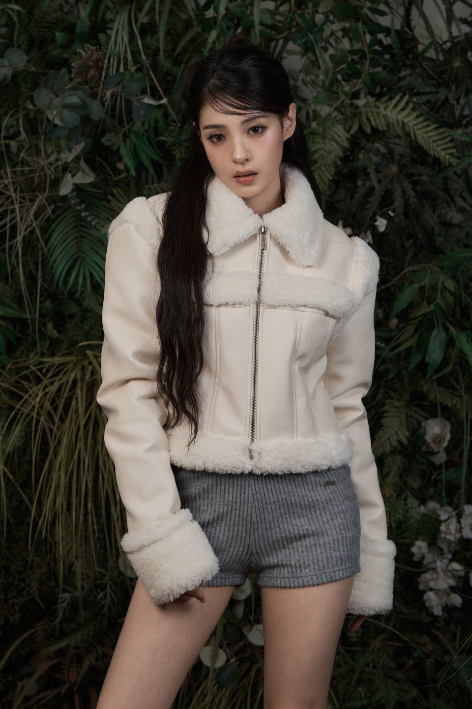 MUSINSA | KHAKIPOINT Stitch Fur Mustang (ivory)